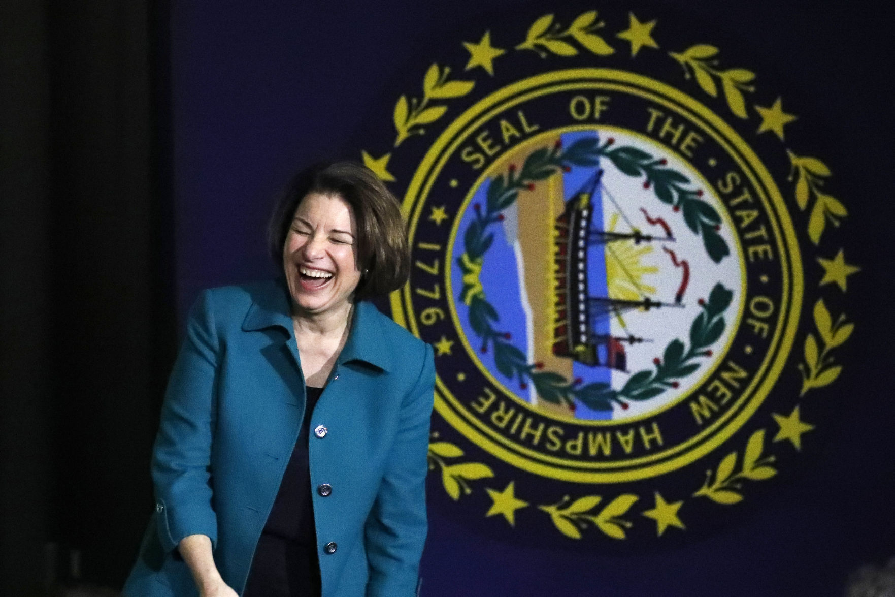 APTOPIX Election 2020 Amy Klobuchar